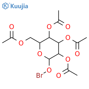 Bromo 2,3,4,6-Tetra-O-acetyl-a-D-mannopyranoside(Stabilized with 4% CaCO3) structure