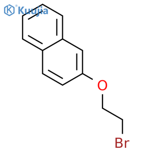 2-(2-bromoethoxy)naphthalene structure