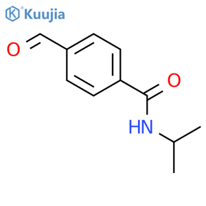 4-Formyl-N-isopropylbenzamide structure