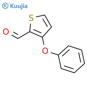 3-Phenoxythiophene-2-carbaldehyde structure