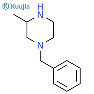 (3R)-1-benzyl-3-methylpiperazine structure