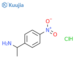 (S)-1-(4-Nitrophenyl)ethanamine Hydrochloride structure