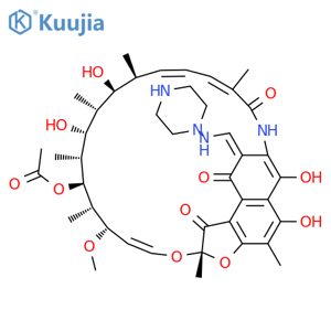 N-Demethyl Rifampicin structure