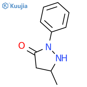 5-Methyl-2-phenylpyrazolidin-3-one structure