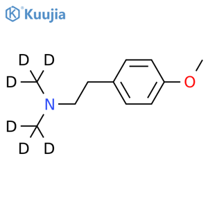 Des(1-cyclohexanol) Venlafaxine-d6 structure