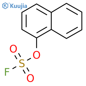 Fluorosulfuric acid, 1-naphthalenyl ester structure