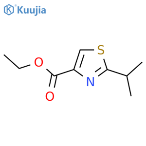 Ethyl 2-isopropylthiazole-4-carboxylate structure