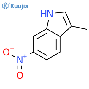 3-Methyl-6-nitro-1H-indole structure