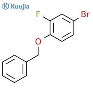 1-(Benzyloxy)-4-bromo-2-fluorobenzene structure