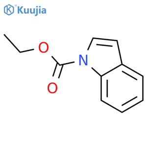 1H-Indole-1-carboxylicacid, ethyl ester structure