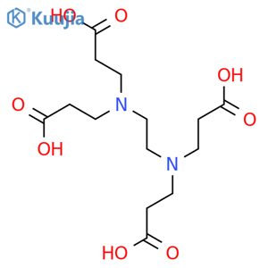 b-Alanine,N,N'-1,2-ethanediylbis[N-(2-carboxyethyl)- structure