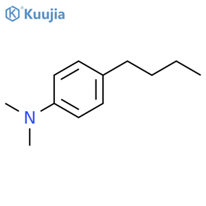 4-Butyl-N,N-dimethylaniline structure