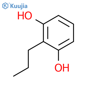 2-Propylbenzene-1,3-diol structure