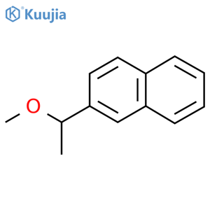 2-(1-Methoxyethyl)naphthalene structure