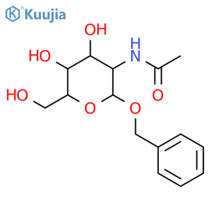 Benzyl 2-Acetamido-2-deoxy-a-D-glucopyranoside structure