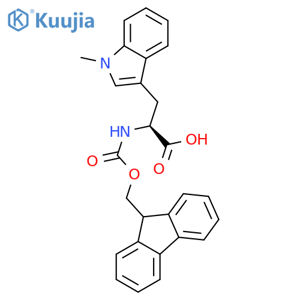 Fmoc-Trp(Me)-OH structure