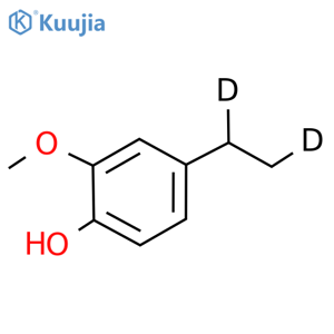 4-Ethyl-2-methoxyphenol - d2 structure