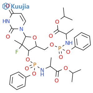 Sofosbuvir impurity F structure