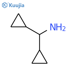 Dicyclopropylmethanamine structure