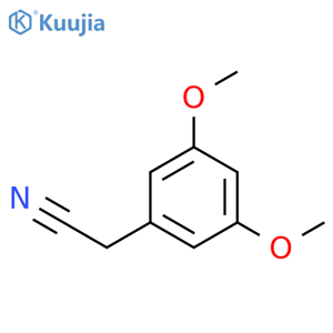 (3,5-Dimethoxyphenyl)acetonitrile structure