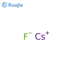 Cesium fluoride structure