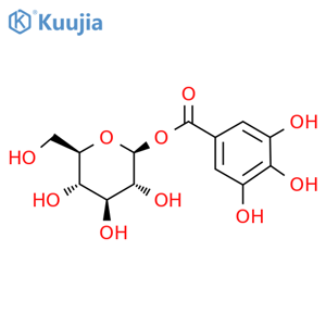 b-Glucogallin structure