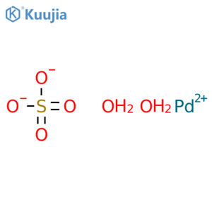 Sulfuricacid, palladium(2+) salt (1:1), dihydrate (9CI) structure