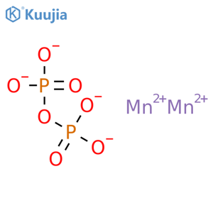 Dimanganese(2+) diphosphate structure