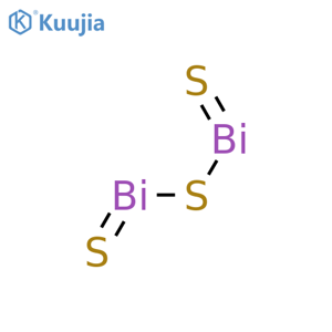 Bismuth(III) sulfide structure