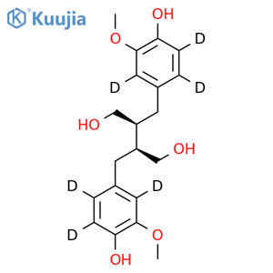 rac Secoisolariciresinol-d6 structure