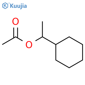 Cyclohexanemethanol, a-methyl-, 1-acetate structure