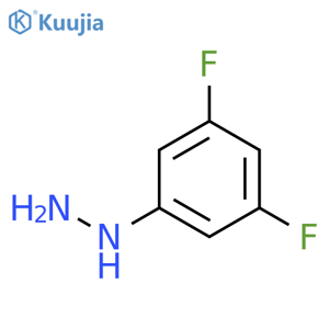 (3,5-Difluorophenyl)hydrazine structure