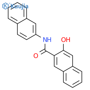 3-Hydroxy-N-2-naphthyl-2-naphthamide structure