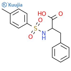 N-(p-Toluenesulfonyl)-L-phenylalanine structure