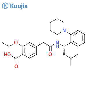 Repaglinide structure