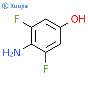 4-Amino-3,5-difluorophenol structure