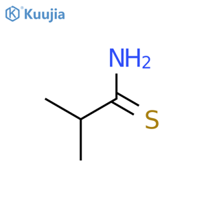 2-Methylpropanethioamide structure