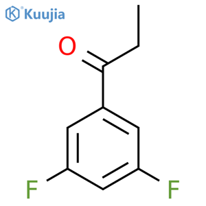 3',5'-Difluoropropiophenone structure