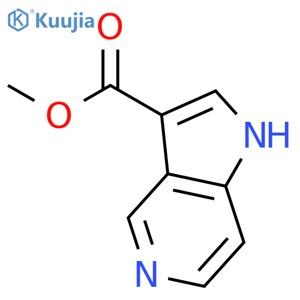 Methyl 1H-pyrrolo[3,2-c]pyridine-3-carboxylate structure