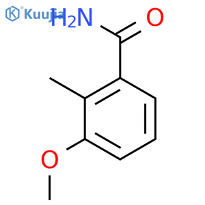 3-Methoxy-2-methylbenzamide structure