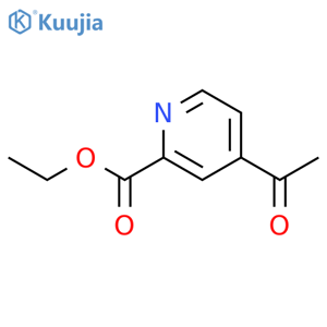 Ethyl 4-acetylpicolinate structure