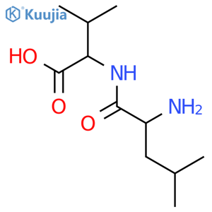 H-Leu-val-OH structure