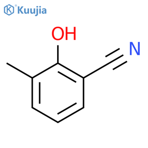 2-Hydroxy-3-methylbenzonitrile structure