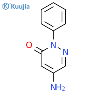 5-Amino-2-phenyl-3(2H)-pyridazinone structure