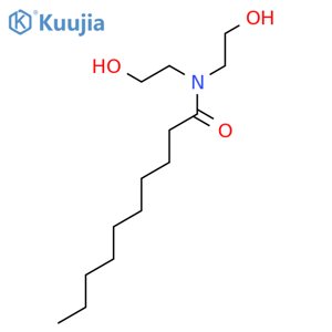 N,N-Bis(2-hydroxyethyl)decanamide structure