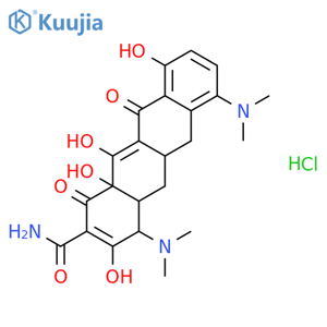 Minocycline hydrochloride structure