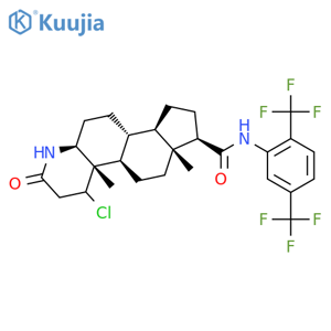 1-Chloro Dihydro Dutasteride structure