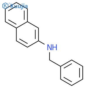 N-Benzyl-2-naphthylamine structure