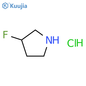 (3S)-3-fluoropyrrolidine hydrochloride structure