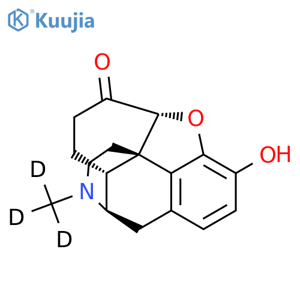 Morphinan-6-one,4,5-epoxy-3-hydroxy-17-(methyl-d3)-, (5a)- structure